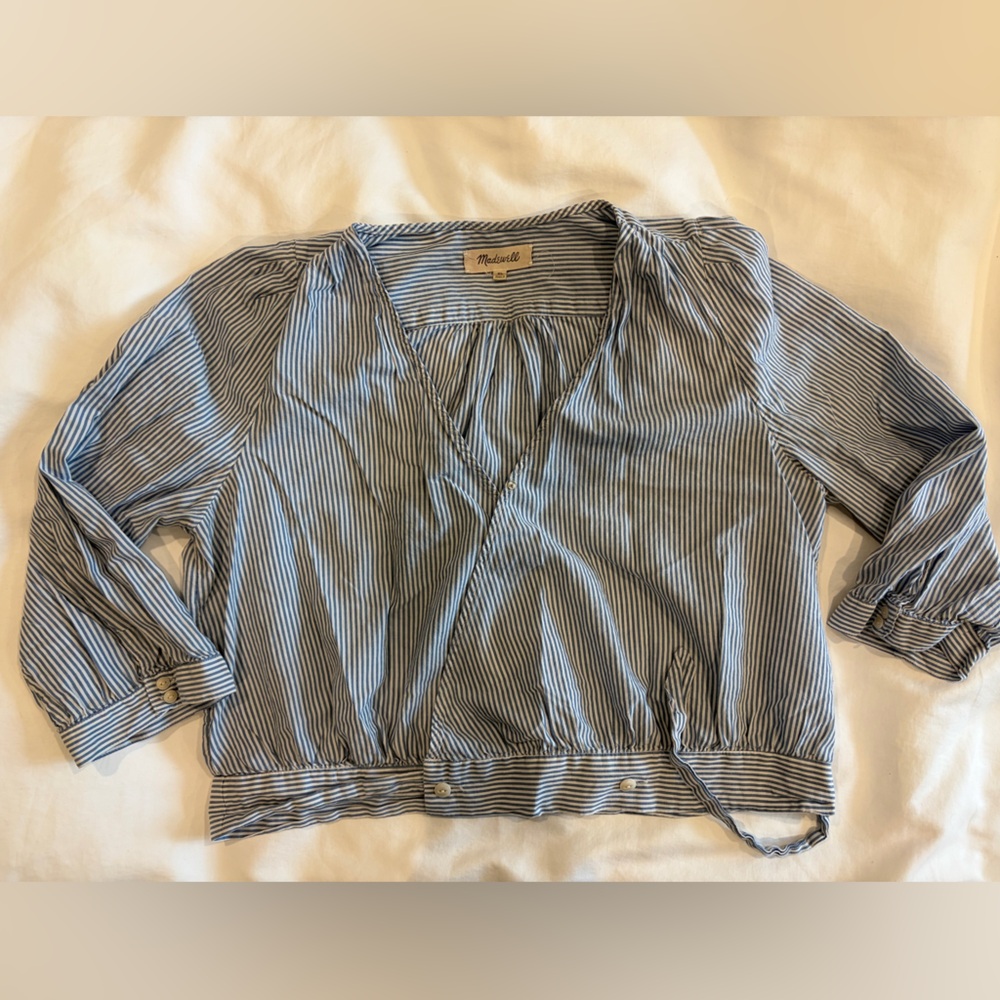 Madewell wrap top & tee